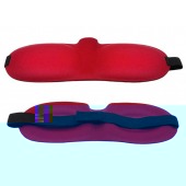 Красная глухая маска на резинке - Sitabella - купить с доставкой в Тамбове