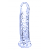 Прозрачная насадка-удлинитель Stretchy Touch - 18 см. - NMC - в Тамбове купить с доставкой