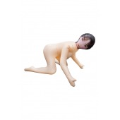 Телесная надувная секс-кукла в позиции догги-стайл - NMC - в Тамбове купить с доставкой