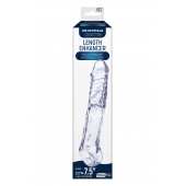 Прозрачная насадка-удлинитель Length Enhancer с подхватом - 22,3 см. - NMC - в Тамбове купить с доставкой