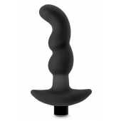 Черный вибромассажер простаты Prostate Massager 03 - 15,2 см. - Blush Novelties - в Тамбове купить с доставкой