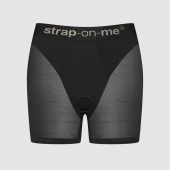 Трусики-шорты для фиксации насадок Strap-on-me Harness Lingerie Halo - size M - Strap-on-me - купить с доставкой в Тамбове