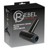 Черный мастурбатор с удобной ручкой Masturbator with 2 Functions - Orion - в Тамбове купить с доставкой