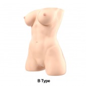 Телесный мастурбатор-торс Jessica B - Naked Factory - в Тамбове купить с доставкой