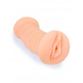 Телесный двусторонний мастурбатор с вибропулей и эрекционными кольцами в комплекте - Sexy Girl - в Тамбове купить с доставкой