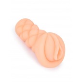 Телесный мастурбатор-вагина с вибропулей и эрекционными кольцами в комплекте - Sexy Girl - в Тамбове купить с доставкой