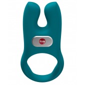 Зеленое эрекционное виброкольцо Nos - Fun Factory - в Тамбове купить с доставкой