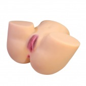 Телесный мастурбатор Liora с 2 любовными тоннелями - Baile - в Тамбове купить с доставкой