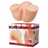 Телесный мастурбатор Olivia с 2 любовными отверстиями - Baile - в Тамбове купить с доставкой