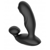 Черный вибромассажер простаты с вращающимся шариком - Secwell - в Тамбове купить с доставкой