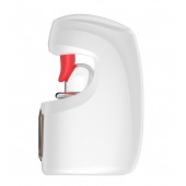 Белый мастурбатор с язычком и возвратно-поступательными движениями - Secwell - в Тамбове купить с доставкой