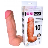 Фаллическая насадка Харнесс UNICOCK 10  - 25 см. - LOVETOY (А-Полимер) - купить с доставкой в Тамбове
