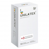 Разноцветные ароматизированные презервативы Unilatex Multifruit  - 12 шт. + 3 шт. в подарок - Unilatex - купить с доставкой в Тамбове