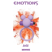 Сиреневое эрекционное виброколечко Emotions Minnie - Lola Games - в Тамбове купить с доставкой