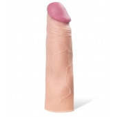 Реалистичная насадка с ярко выраженной головкой - 16,5 см. - A-toys - в Тамбове купить с доставкой