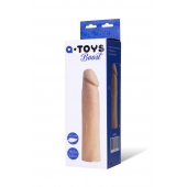 Реалистичная насадка с ярко выраженной головкой - 16,5 см. - A-toys - в Тамбове купить с доставкой