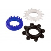 Набор из 3 разноцветных эрекционных колец - A-toys - в Тамбове купить с доставкой