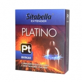 Стимулирующая насадка с усиками Platino  Вулкан - Sitabella - купить с доставкой в Тамбове