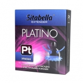Стимулирующая насадка с усиками и шипиками Platino  Ураган - Sitabella - купить с доставкой в Тамбове