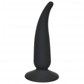 Чёрная анальная пробка P-spot Teazer Black - 12,2 см. - Lola Games - в Тамбове купить с доставкой