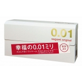 Супер тонкие презервативы Sagami Original 0.01 - 5 шт. - Sagami - купить с доставкой в Тамбове