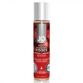 Смазка с ароматом клубники JO Flavored Strawberry Kiss - 30 мл. - System JO - купить с доставкой в Тамбове