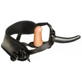 Женский страпон с вагинальной пробкой Woman Strap - 12 см. - LOVETOY (А-Полимер) - купить с доставкой в Тамбове