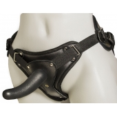 Женский страпон с вагинальной пробкой Woman Strap - 12 см. - LOVETOY (А-Полимер) - купить с доставкой в Тамбове