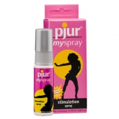 Возбуждающий женский спрей pjur MYSPRAY - 20 мл. - Pjur - купить с доставкой в Тамбове