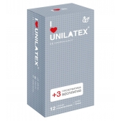 Презервативы с точками Unilatex Dotted - 12 шт. + 3 шт. в подарок - Unilatex - купить с доставкой в Тамбове