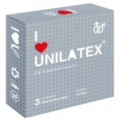 Презервативы с точками Unilatex Dotted - 3 шт. - Unilatex - купить с доставкой в Тамбове