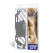 Кольцо на член и мошонку Cock Ring With 2  Ball Stretcher And Optional Weight Ring - BlueLine - в Тамбове купить с доставкой