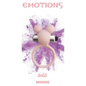 Розовое эрекционное виброколечко Emotions Minnie Light pink - Lola Games - в Тамбове купить с доставкой