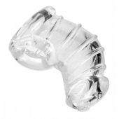 Насадка для ограничения эрекции Detained Soft Body Chastity Cage - XR Brands - купить с доставкой в Тамбове