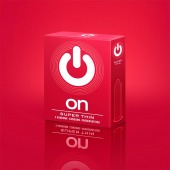 Супертонкие презервативы ON) Super Thin - 3 шт. - ON) - купить с доставкой в Тамбове