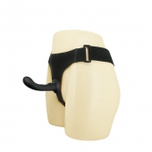 Страпон с изогнутой головкой Ultra Harness Curvy Dildo - 15,8 см. - Baile - купить с доставкой в Тамбове