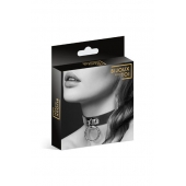 Узенький ошейник из полиуретана с кольцом - Bijoux Pour Toi - купить с доставкой в Тамбове
