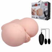 Вагина и анус с вибрацией CrazyBull Vagina and Ass - Baile - в Тамбове купить с доставкой