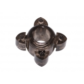 Чёрное эрекционное кольцо Rings Screw - Lola Games - в Тамбове купить с доставкой