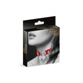 Красный чокер с замком в форме сердца - Bijoux Pour Toi - купить с доставкой в Тамбове