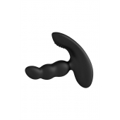 Черный силиконовый стимулятор простаты Levett Nitoc с пультом ДУ - Levett - в Тамбове купить с доставкой