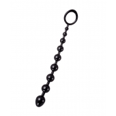 Черная анальная цепочка A-toys - 28,3 см. - A-toys в Тамбове Черная анальная цепочка A-toys - 28,3 см. - A-toys