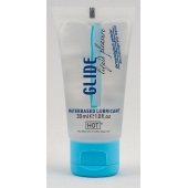 Интимная смазка на водной основе Glide - 30 мл. - HOT - купить с доставкой в Тамбове