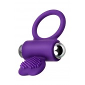 Фиолетовое виброкольцо с ресничками JOS PERY - JOS - в Тамбове купить с доставкой