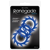 Набор из 3 синих эрекционных колец Renegade Gears - NS Novelties - в Тамбове купить с доставкой