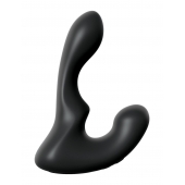Черный анальный вибростимулятор P-Spot Milker - 14 см. - Pipedream - в Тамбове купить с доставкой