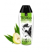 Интимный гель TOKO Pear   Exotic Green Tea с ароматом груши и зеленого чая - 165 мл. - Shunga - купить с доставкой в Тамбове