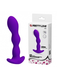 Фиолетовый анальный стимулятор простаты с вибрацией Yale - 14,5 см. - Baile - в Тамбове купить с доставкой