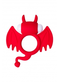 Красное эрекционное кольцо на пенис JOS COCKY DEVIL - JOS - в Тамбове купить с доставкой