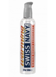 Разогревающий лубрикант на водной основе Swiss Navy Warming Lube - 59 мл. - Swiss navy - купить с доставкой в Тамбове